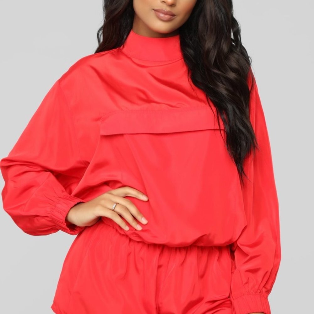 Red Romper - Picture 2 of 3